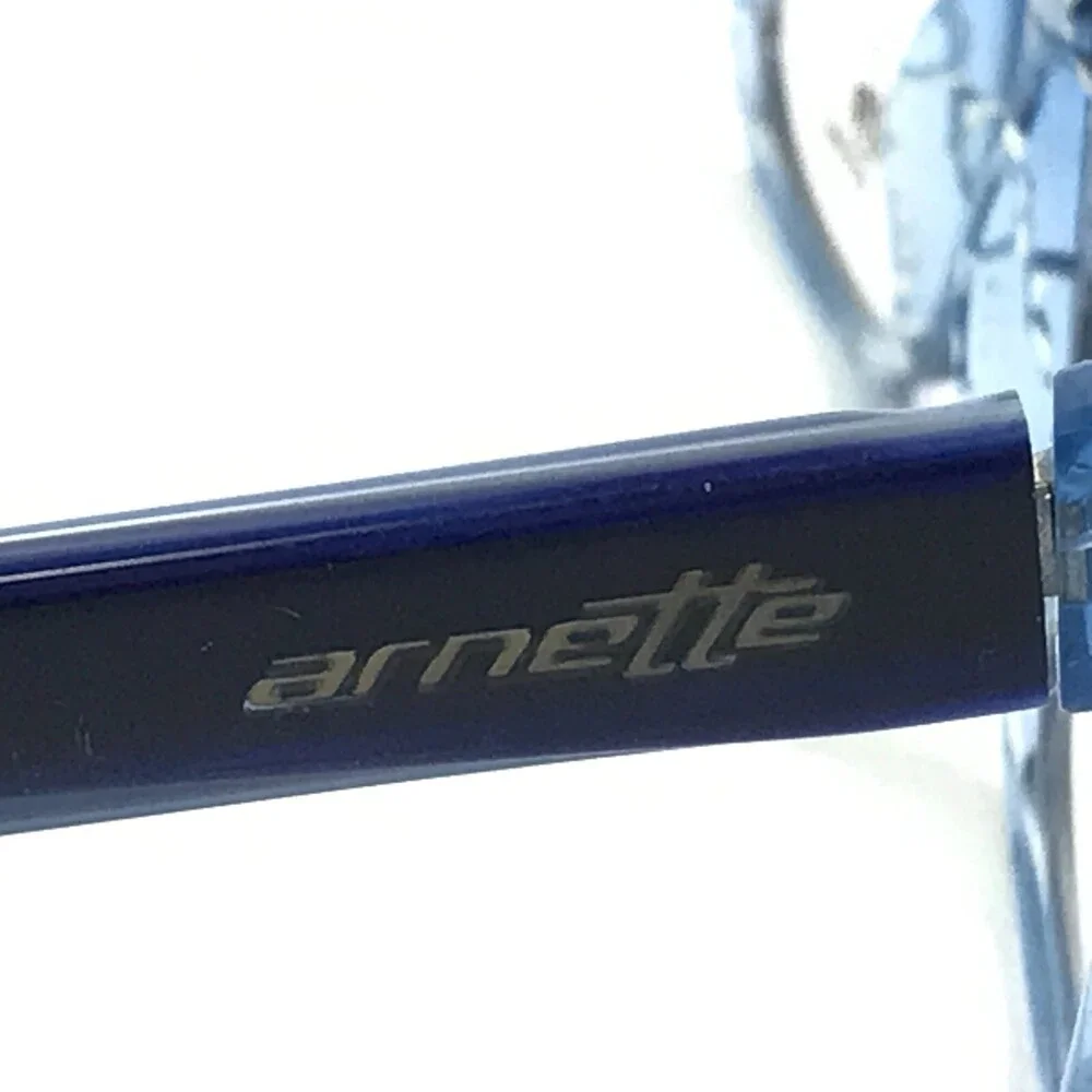 Arnette Eyeglasses Frames 7081 1156 SELECTOR Black Blue Square 52-19-140